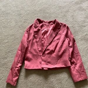 SHEIN Rose Pink Blazer